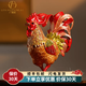 廣贊萊琺瑯彩公雞擺件客廳玄關(guān)博古架臥室開(kāi)業(yè)前臺裝飾品琺瑯彩繪鑲鉆 琺瑯彩公雞