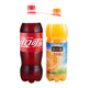 可口可樂【組合裝】汽水1.25L+果粒橙1.25L