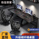 2025新款雙人電腦桌子網(wǎng)紅連體電腦桌加長臺式桌加寬電腦雙人電腦 [黑色酷]碳纖維電競 雙.人180*60*75CM加厚單桌