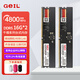 GEIL金邦千禧 DDR5 臺式機內存條 電腦內存條 工控機工業(yè)內存 單條16G內存條 單條32G內存條 DDR5 32G(16GX2)套條 4800C40