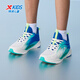 特步（XTEP）【氫風(fēng)8.0】?jī)和兄写笸笟庀祹苄?帆白/普魯士藍(lán) 38