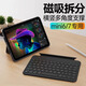 BRILOVE F25鍵盤(pán)平板ipad mini6/7藍牙鍵盤(pán)保護套殼磁吸可拆分電腦二合一鍵盤(pán)超薄背光橫豎支撐 典雅黑 適配mini6/7(A17 Pro)