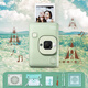 INSTAX富士instax立拍立得 數模一次成像相機（打印手機照片）mini Liplay 抹茶綠+游民牧歌配件盒