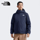 The North Face北面防水棉服男外套戶外保暖棉夾克89TH 藍(lán)色/JRQ L