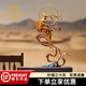紀(jì)梵蒂 GEFIODEY鹿王乾坤客廳博古架銅雕鹿擺件玄關(guān)書房裝飾工藝品送禮禮品 鹿王干坤
