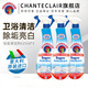 CHANTECLAIR大公雞管家浴室清潔劑 玻璃水垢不銹鋼水龍頭清洗劑 浴缸瓷磚去污 浴室清潔劑625ml*3瓶