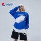 百事（PEPSI）聯(lián)名款潮男女時(shí)尚百搭運動(dòng)旅行出差收納健身高顏值學(xué)生腰包胸包 藍白