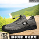 LOUISPRO鞋子男鞋2025新款夏季透氣涼鞋休閑百搭大碼一腳蹬開車鞋登山鞋 灰色 【干爽透氣】 42 【標(biāo)準(zhǔn)皮鞋碼】