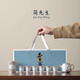 簡先生故宮文創(chuàng)竹韻鎏銀茶具套裝送長輩領(lǐng)導父親送客戶喬遷生日禮物 JTT鎏銀丨竹韻壺+6禪定杯+公道杯