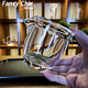 FANCYCHIC東海天然原石水晶公道杯功夫茶具分茶器豪華水晶玻璃公道杯 主圖款