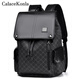 CalaceKonla背包男商務(wù)休閑男士雙肩包大容量16英寸電腦包大學(xué)生書(shū)包旅行CK36 花料抽帶款