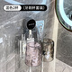 佳立方吸盤(pán)牙刷置物架免打孔漱口杯刷牙杯壁掛式衛生間置物茶+粉雙杯款