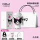 Hello Kitty保溫杯高顏值禮物女生大容量運(yùn)動(dòng)水杯子316內(nèi)膽學(xué)生咖啡杯吸管杯 K-庫洛米520ml-禮盒+禮袋+包