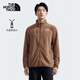 北面（The North Face）Glacier立領(lǐng)抓絨衣抓絨內(nèi)膽運動戶外保暖25春夏【可做內(nèi)膽】8AYK 6IH/棕色 XL /180
