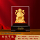 景庫(kù)  財(cái)神爺擺件神像家用絨沙金工藝品金財(cái)神辦公室裝飾品新店開(kāi)業(yè) 小號(hào)財(cái)運(yùn)亨通財(cái)神