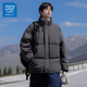 JEANSWEST LIFE棉衣男冬季2025新款外套男加厚潮流保暖棉服 黑色MYM24-99999 XL （建議140-165斤）