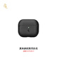 LLLIMITED LUXURYCASES適用蘋(píng)果AirPods4全包凱夫拉LLC耳機超薄保護殼 經(jīng)典黑灰 AirPods4