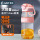 嘉特（GiNT）tritan運(yùn)動(dòng)水杯大容量男女塑料杯吸管杯子耐高溫學(xué)生健身水壺夏