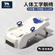 勞可里尼（NOCOLLINY）兒童洗頭躺椅寶寶洗頭神器可折疊家用小孩坐洗發(fā)嬰兒洗頭發(fā)床凳子 【豪華款0-16歲】可拉伸PVC頭枕 20°傾角靠背，洗頭不濕衣
