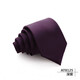 T&Twenties8cm寬純色男士正裝領(lǐng)帶品牌商務(wù)男西裝手打款上班職業(yè)婚禮新郎 AT8125-深紫