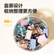 得力8551A-8564A時(shí)尚彩色長(cháng)尾夾金屬燕尾夾不銹鋼夾文件夾票據夾 得力8554A時(shí)尚長(cháng)尾票夾(混色)(48只/桶)