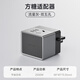 JOYeTH駿躍島臺辦公桌面嵌入式暗裝極窄軌道插座帶網(wǎng)絡(luò)高清mini排插桌面插座軌道插座排插隱藏式插座 流星灰-雙五孔