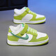 AJ兒童板鞋會(huì )響男女童小學(xué)生網(wǎng)紅爆款軟底輕便街舞潮流休閑運動(dòng)鞋 青蘋(píng)果加棉s02 23 36碼