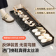 淺居踢腳抽屜鞋柜底部下方免打孔反彈軌抽屜定制托盤(pán)改造入戶(hù)玄關(guān)鞋架 黑色踢腳抽310深/410寬-反彈軌