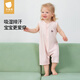 貝肽斯嬰兒衣服夏季薄款透氣無(wú)袖寶寶連體衣純棉男女孩爬服睡衣