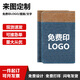 美倫博士三折帆布錢(qián)包男可定制LOGO短款證件卡包多卡位豎款年輕人輕薄錢(qián)夾 普通版（免費(fèi)印LOGO）