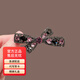 紀思梵蝴蝶結(jié)發(fā)夾輕奢碎發(fā)夾劉海夾側(cè)邊夾小壓夾女發(fā)飾鴨嘴夾生日禮物 蝴蝶結(jié)高檔劉海夾（禮盒裝）
