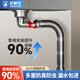 歐順諾新款廚房洗菜盆下水管道單槽接凈水器防臭防蟲(chóng)三通排水管套裝 【主圖款】2LY3-110MM矮杯
