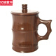 玘瑄木魚(yú)石水杯正宗t手工大茶杯子泡茶養生保健把手 400ml