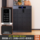 炫米智能鞋柜除臭殺菌烘干門口家用進(jìn)門中古風(fēng)入戶帶鎖樓梯門外樓道 【黑斑斕-兩門】+燈+一臺(tái)消毒+鎖