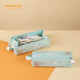 國譽(yù)（KOKUYO）C2-R文具筆袋·mofu-mofu系列大容量鉛筆收納盒 淺綠 WSG-PC5M22LG