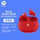 beats Beats Studio Buds 真無線降噪耳機(jī) 藍(lán)牙耳機(jī) 兼容蘋果安卓系統(tǒng) 主動降噪防水耳機(jī) 紅色 官換機(jī)