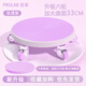 菩萊二代六輪靜音萬(wàn)向輪健腹盤(pán)軸承輪家用靜音便捷運動(dòng)器材健腹滑盤(pán) 紫色六輪滑盤(pán)【送跪姿圓墊】