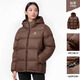 駱駝（CAMEL）戶(hù)外羽絨服白鴨絨加厚羽絨衣秋冬經(jīng)典保暖時(shí)尚潮流防風(fēng)運動(dòng)外套 A1W2PN121L枯茶，男女(女小一碼) M
