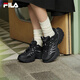 FILA 斐樂官方女鞋魚刺4代老爹鞋運動鞋2025春季增高鞋休閑鞋