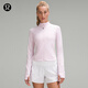 lululemon丨Lightweight 女士輕盈版跑步夾克 防曬速干 LW3FU5S 繡線菊粉 XS /4