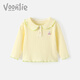 凡獵女童長(cháng)袖t恤春裝2026新款洋氣百搭兒童打底衫女寶寶上衣春秋
