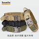 索米拉（Suomila）狗狗防爆沖戰(zhàn)術(shù)項(xiàng)圈加厚結(jié)實(shí)中大型犬猛犬專用金毛德牧邊牧 卡其L