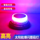 美克杰太陽(yáng)能警示燈爆閃車(chē)載車(chē)用信號燈夜間紅藍警示閃光燈磁鐵吸車(chē)頂燈 太陽(yáng)能充電款【紅藍】雙模式可調