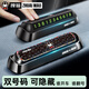 拽貓臨時停車號碼牌挪車電話牌個性雙號碼隱藏式夜光創(chuàng)意防隱私車擺件 圓彩款【升級熒光雙號碼】
