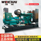 濰柴動力30KW-2000千瓦柴油發(fā)電機 全功率三相無刷全銅全自動380V機組 綠色 30KW濰柴發(fā)電機+自啟動