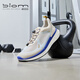 愛步（ECCO）BIOM2.2運動鞋 25年夏季透氣輕量跑步鞋緩震男鞋830874 砂礫灰/風(fēng)鈴藍(lán)寶藍(lán)色83087461178 41