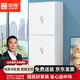 中偉（ZHONGWEI）資料柜文件柜辦公柜鋼制鐵皮檔案儲物柜器材柜通體雙節(jié)（加厚款）