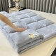 李官奇30%生物基純棉床褥大豆纖維墊被床墊軟墊榻榻米家用墊子 灰色 180*200cm 10.5斤 厚度6cm