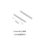 花有心柿s999純銀耳釘女純銀耳飾養(yǎng)耳洞耳環(huán)耳釘2024年新款爆款免摘防過敏 【14mm耳棒】999純銀耳釘一對(duì)