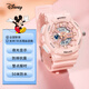 迪士尼（Disney）學(xué)生電子手表男孩女生初高中小學(xué)生兒童夜光防水腕表生日禮物 櫻花粉【小款】15057P2
